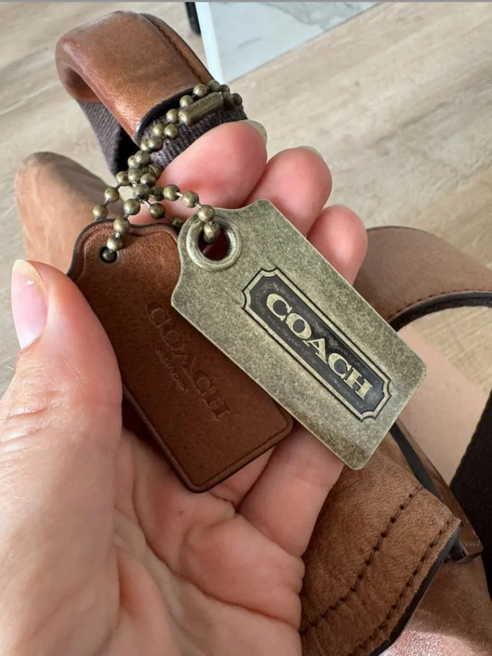 Coach Brown Leather